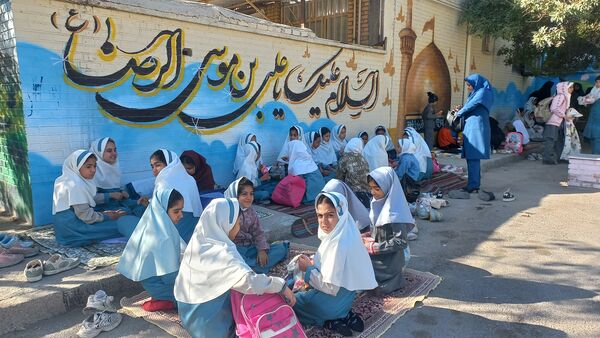 شادی و نشاط در روز جهانی کودک در دبستان لطیفه 
