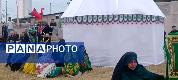 آیین شبیه‌خوانی در شهرستان محمودآباد