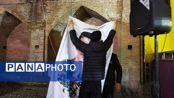 حضور نوجوانان و جوانان در فعالیت موکب امیر المومنین نیشابور 