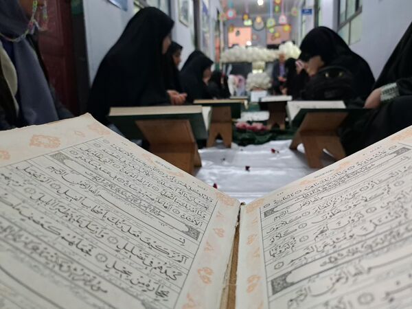 محفل انس با قرآن در کانون فرهنگی‌تربیتی رضوان محمودآباد
