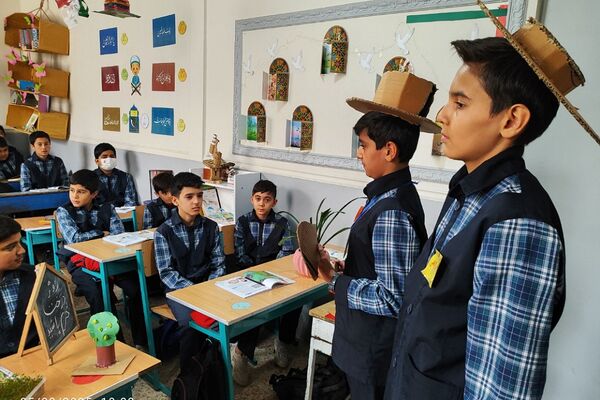 گرامیداشت روز درختکاری در دبستان امام حسن مجتبی(ع) رودهن 