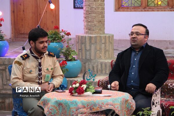 حضورپیشتازان سازمان دانش آموزی خراسان جنوبی دربرنامه زنده تلویزیونی ماه مهربانی