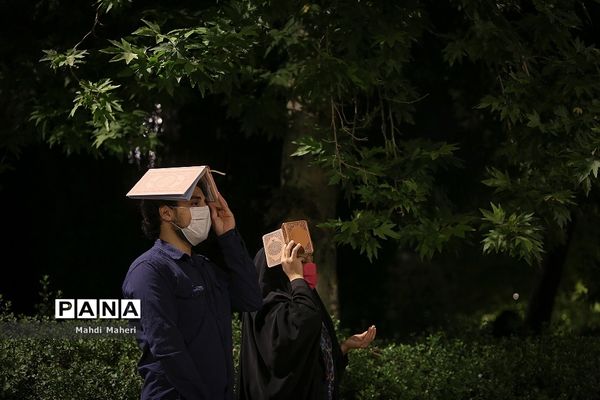 احیا شب نوزدهم ماه رمضان در دانشگاه تهران