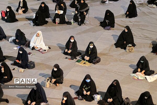 مراسم احیای شب نوزدهم ماه رمضان در مصلی بزرگ کیش