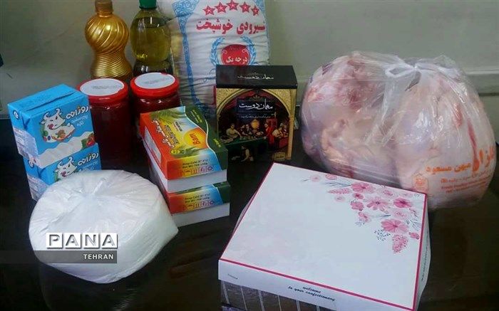 پویش کمک مومنانه  در مدرسه شهدای  هفتم تیر منطقه 14