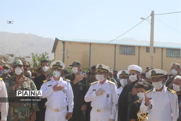 تشییع ناوبان یکم شهید اسماعیل پور خسرو از شهدای ناو کُنارک در شهرستان داراب -2