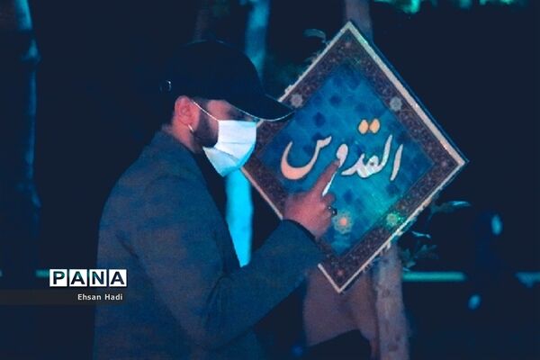 مراسم احیای شب ۲۱ رمضان در خیابان های مشهد