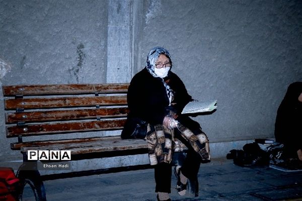 مراسم احیای شب ۲۱ رمضان در خیابان های مشهد