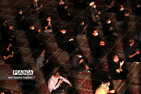 مراسم احیای شب بیست و یکم  ماه رمضان در مصلی بزرگ کیش