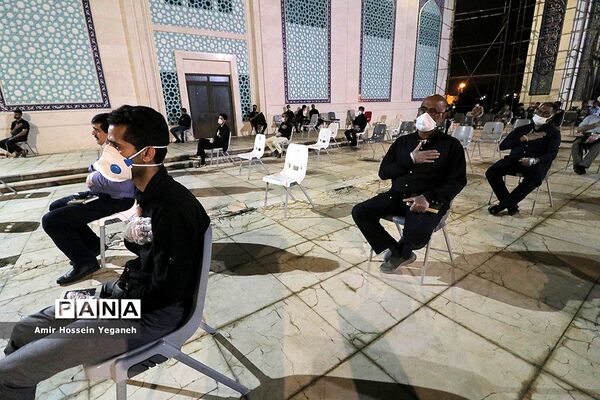 مراسم احیای شب بیست و یکم  ماه رمضان در مصلی بزرگ کیش