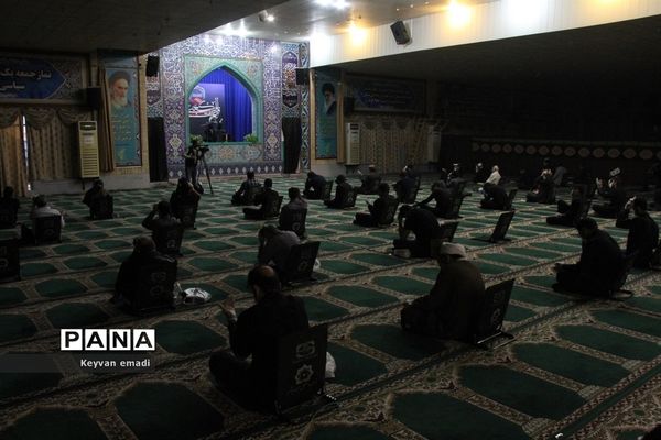 مراسم احیا شب 21 رمضان  شب قدر در مصلی جمعه بوشهر