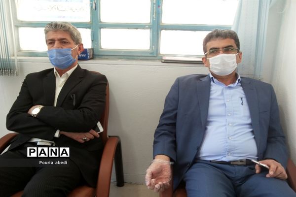 بازدید معاون پرورشی و فرهنگی اداره‌کل آموزش و پرورش استان بوشهر از مرکز مشاوره مهر دانش آموزی شهرستان بوشهر