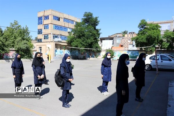 بازگشایی مدارس مشهد و حضور دانش‌آموزان جهت رفع اشکال