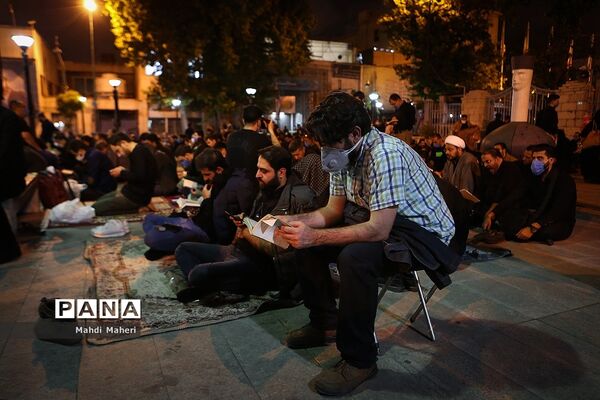 احیای شب بیست و سوم ماه مبارک رمضان در مسجد ارک