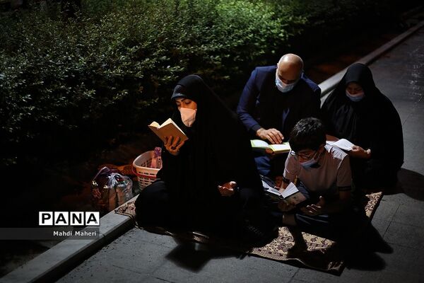 احیای شب بیست و سوم ماه مبارک رمضان در مسجد ارک