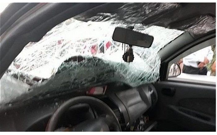 برخورد خودرو با ۵ عابر در بهشهر