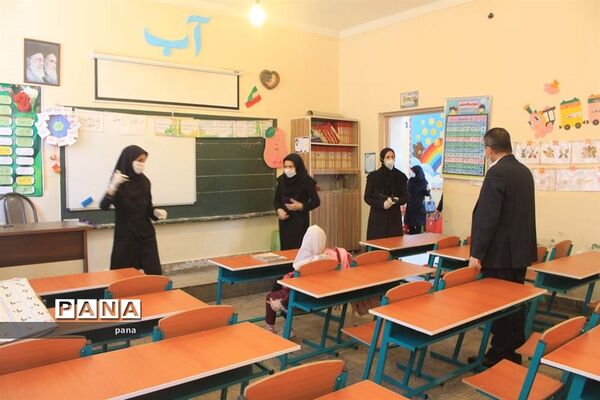 بازگشایی مدارس آذربایجان شرقی و حضور دانش‌آموزان جهت رفع اشکال