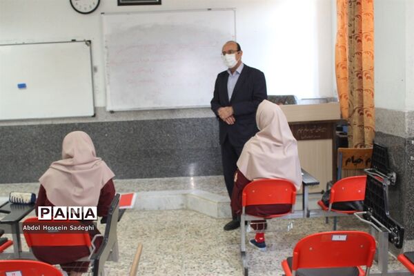 بازدید مدیرکل آموزش و پرورش استان بوشهر از بازگشایی دبیرستان شهیده سهام خیام بوشهر