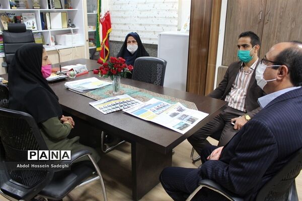 بازدید مدیرکل آموزش و پرورش استان بوشهر از بازگشایی دبیرستان شهیده سهام خیام بوشهر