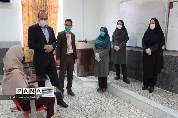 بازدید مدیرکل آموزش و پرورش استان بوشهر از بازگشایی دبیرستان شهیده سهام خیام بوشهر