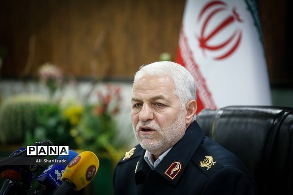 نشست خبری رئیس پلیس راهنمایی و رانندگی ناجا