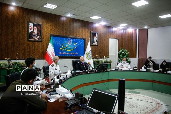 نشست خبری رئیس پلیس راهنمایی و رانندگی ناجا