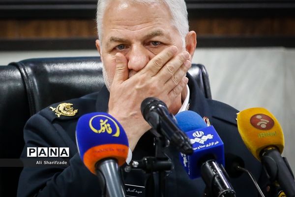 نشست خبری رئیس پلیس راهنمایی و رانندگی ناجا