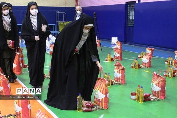 رزمایش همدلی و کمک مومنانه مدارس آذربایجان غربی