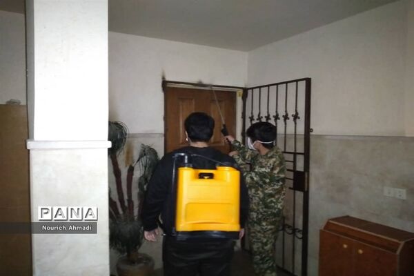 فعالیت‌های قرارگاه جهادی شهید تقوی سپاه ناحیه ری در ایام مبارزه با کرونا ویروس