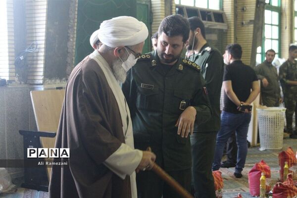 آماد‌ سازی دور سوم  کمک‌های مومنانه در حسینیه عاشقان ثارالله قائمشهر