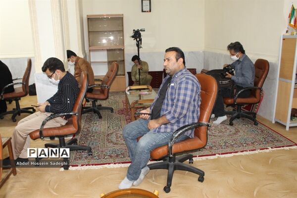 نشست خبری فرمانده سپاه امام صادق (ع) استان بوشهر