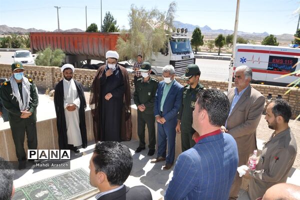 غبارروبی وعطر افشانی  مزار شهدای شهرستان خوسف به مناسبت سوم خردادماه