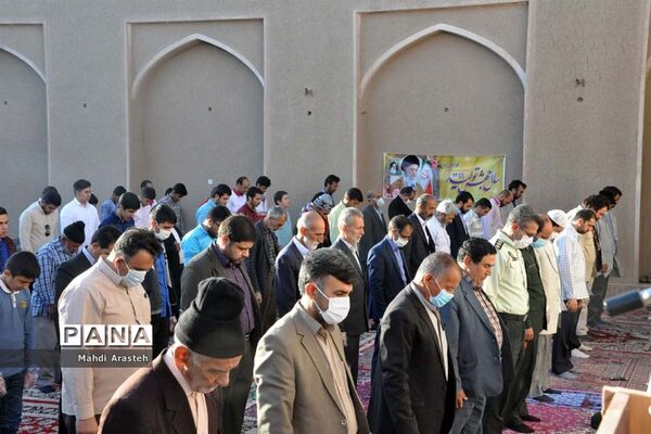 اقامه نماز عیدسعید فطر در شهرستان خوسف استان خراسان جنوبی