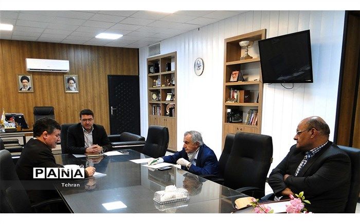 دیدار شاه منصوری با مدیر کل دفتر مشارکت های مردمی سازمان نوسازی