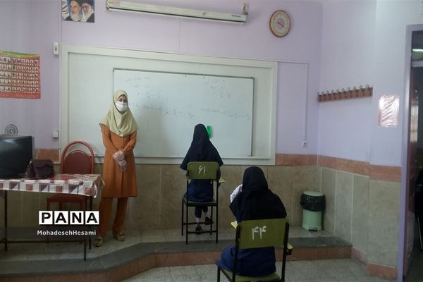 برگزاری امتحانات پایه نهم با رعایت پروتکل‌های بهداشتی