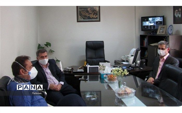 بازدید مدیر آموزش و پرورش منطقه 15 از درمانگاه زینب بختیاری