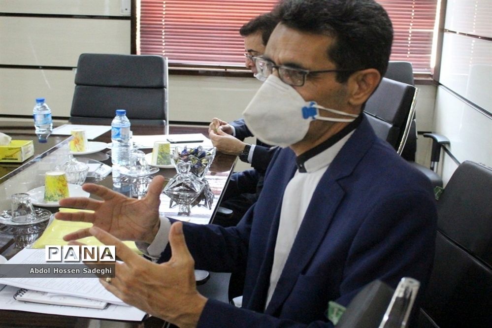 جلسه ستاد شاهد آموزش و پرورش استان بوشهر