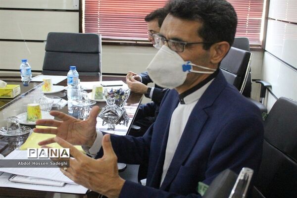جلسه ستاد شاهد آموزش و پرورش استان بوشهر