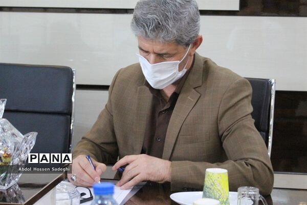 جلسه ستاد شاهد آموزش و پرورش استان بوشهر