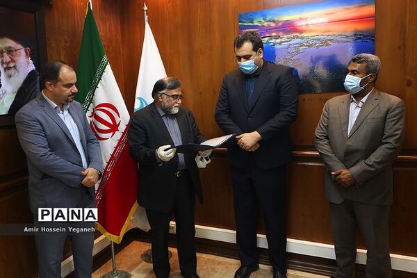 مراسم تکریم و معارفه سرپرستی خبرگزاری  جمهوری اسلامی (ایرنا) در کیش