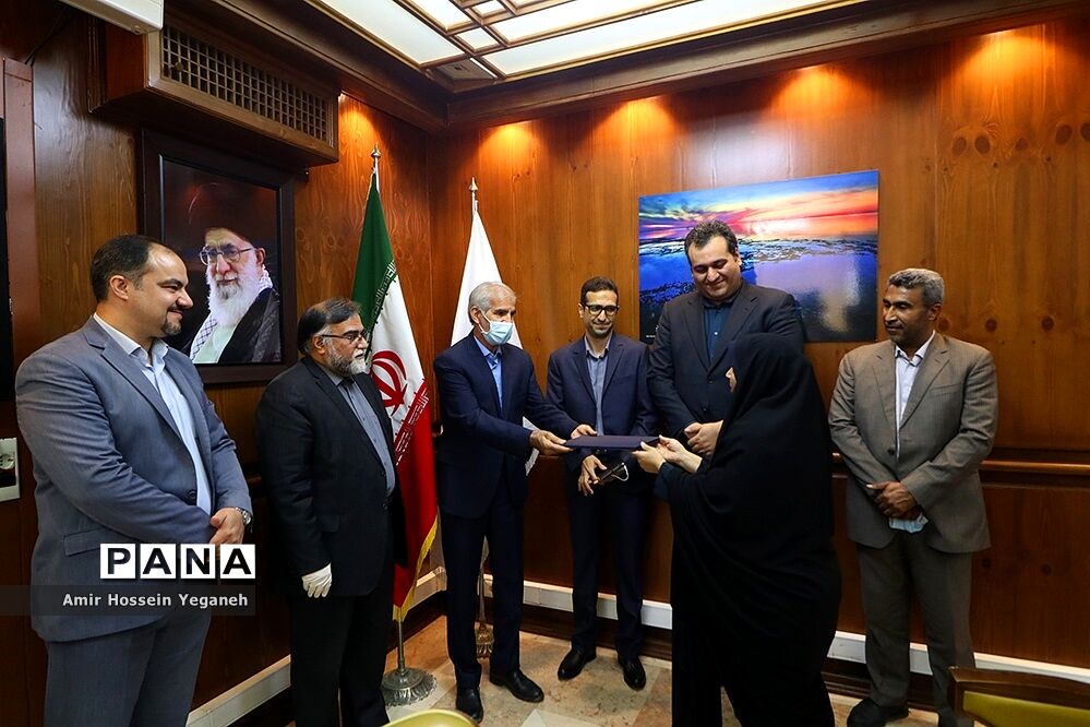 مراسم تکریم و معارفه سرپرستی خبرگزاری  جمهوری اسلامی (ایرنا) در کیش