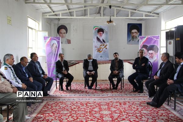 بازدیدمسئولان اداره‌کل آموزش و پرورش استان  از اردوی سازمان دانش آموزی