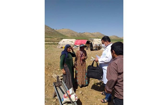 شروع غربالگری و تست کرونا در میان عشایر فارس