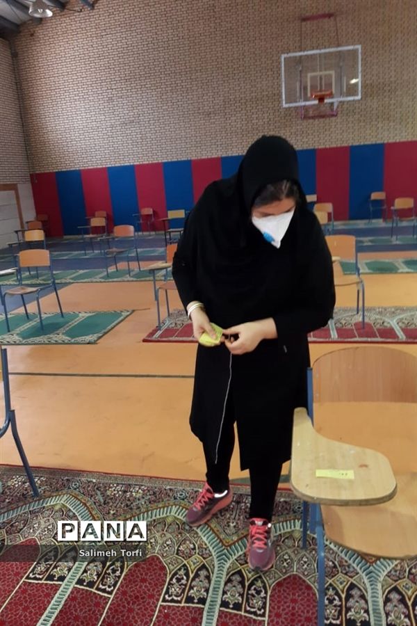 بازدید ازحوزه‌های امتحانی جهت آماده سازی و برگزاری امتحانات نهایی دوازدهم درشهرستان حمیدیه