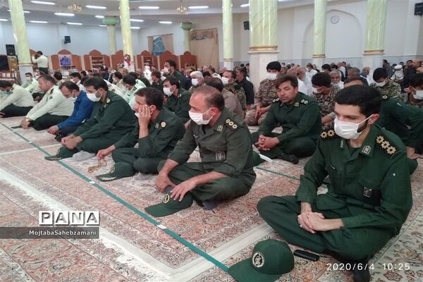 مراسم یادبود ارتحال امام خمینی ( ره ) و 15 خرداددر مسجد جامع شهرستان کاشمر