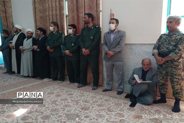 مراسم یادبود ارتحال امام خمینی ( ره ) و 15 خرداددر مسجد جامع شهرستان کاشمر