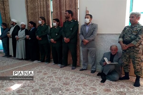 مراسم یادبود ارتحال امام خمینی ( ره ) و 15 خرداددر مسجد جامع شهرستان کاشمر