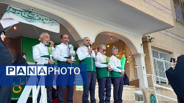 آغاز مهر با حضور خادمین حرم امام رضا(ع) در مدرسه عباسقلی رهگذر شهریار