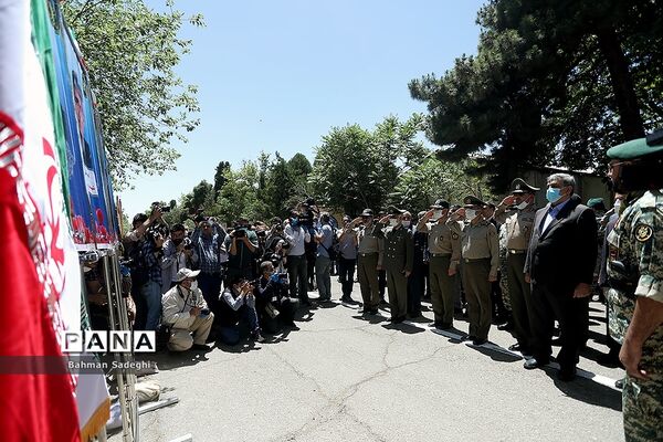 آیین آغاز عملیات احداث بوستان ارتش و تبدیل پادگان ۰۶ به فضای سبز