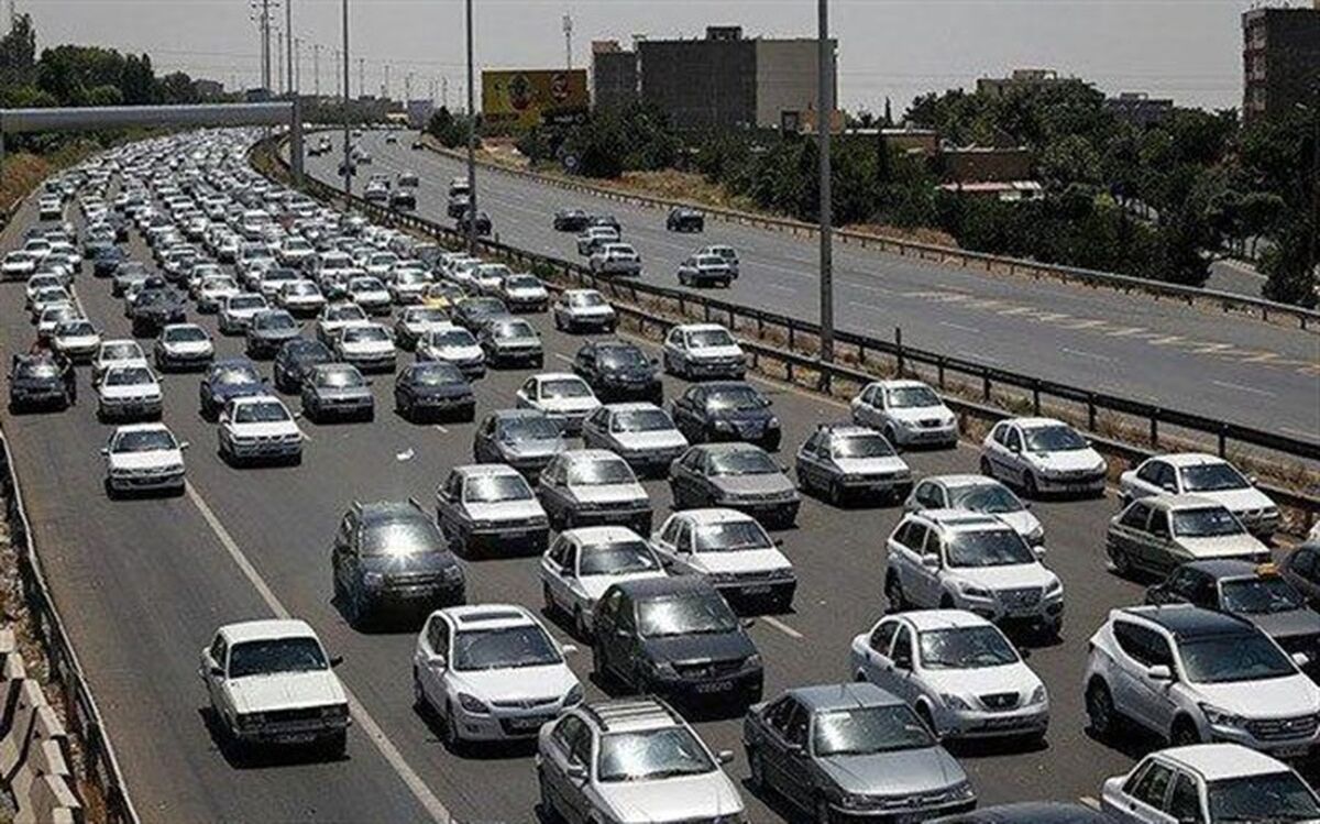 ترافیک سنگین در ورودی‌های تهران